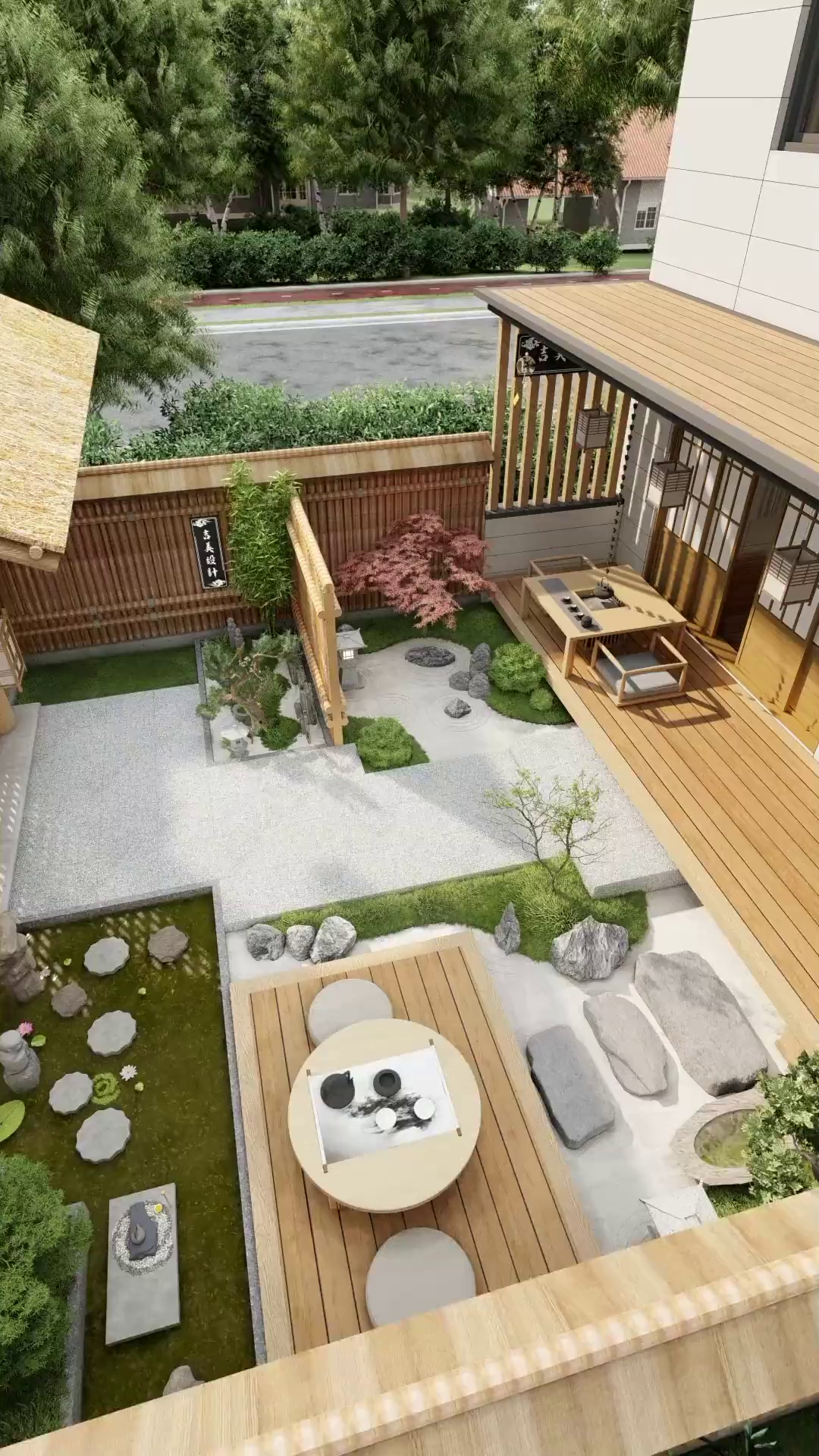 60平日式花园怎么设计,今天它来了-度小视