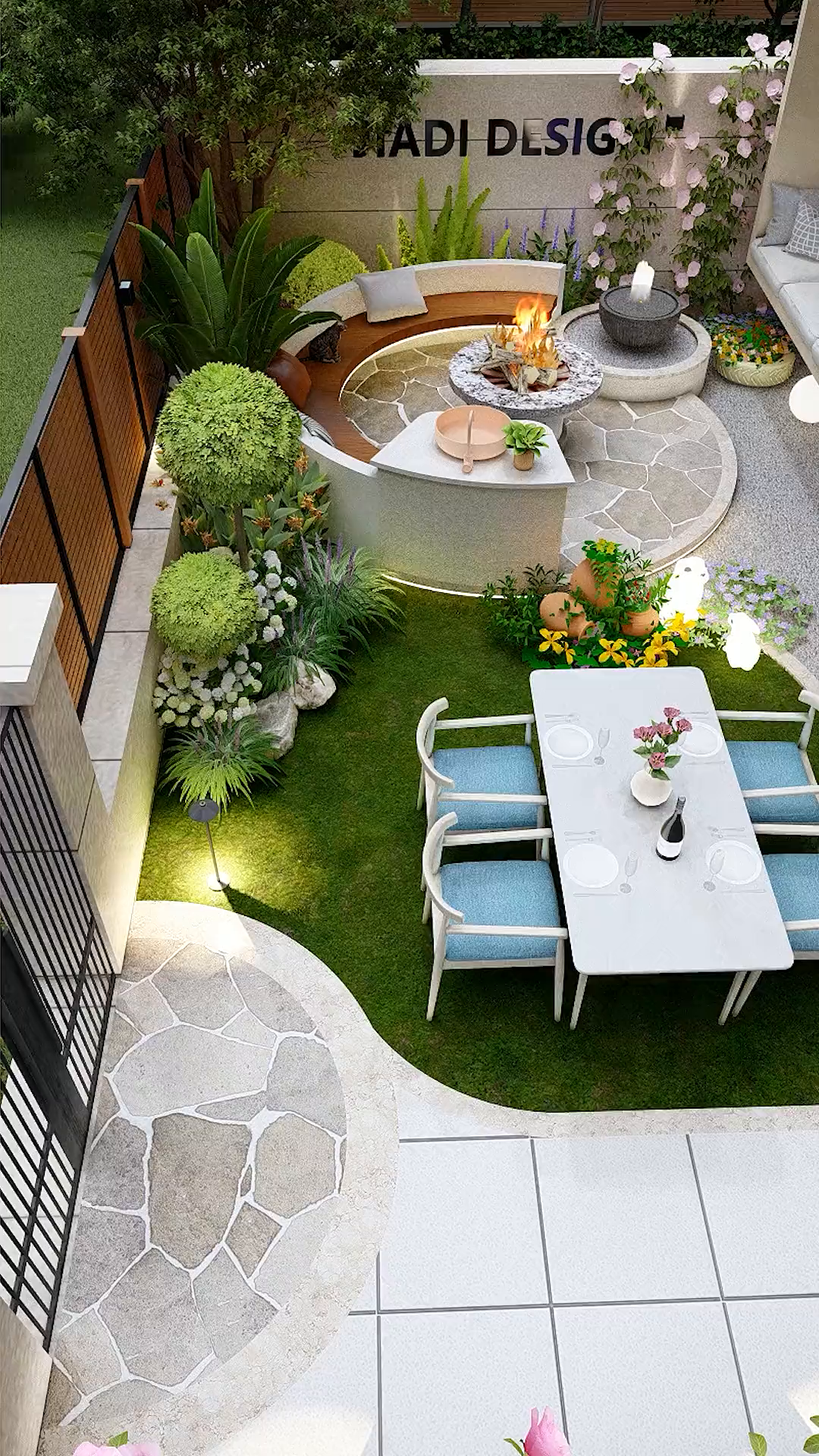 喜欢静谧又温馨的生活,不如做个现代田园风格小院