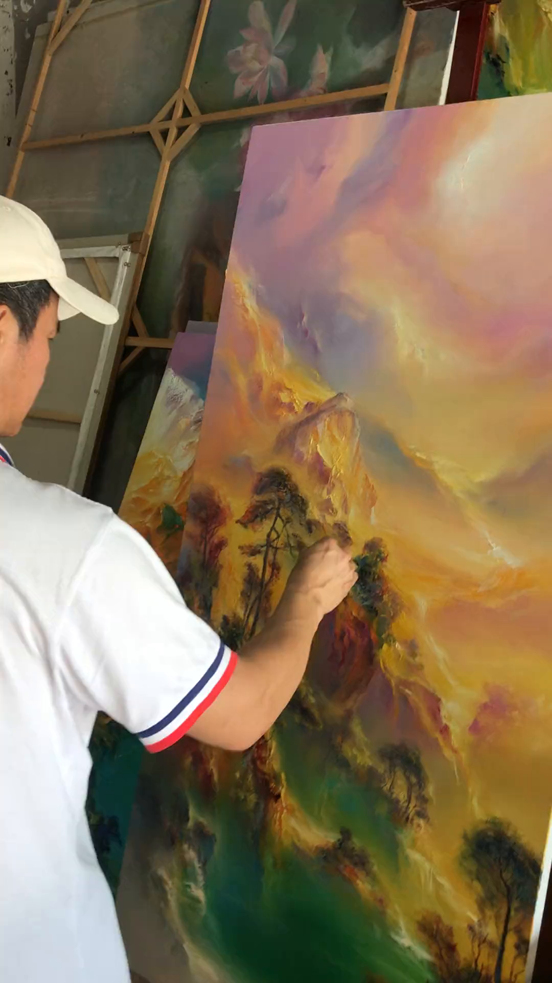 玄关金山油画许剑扬原创作品