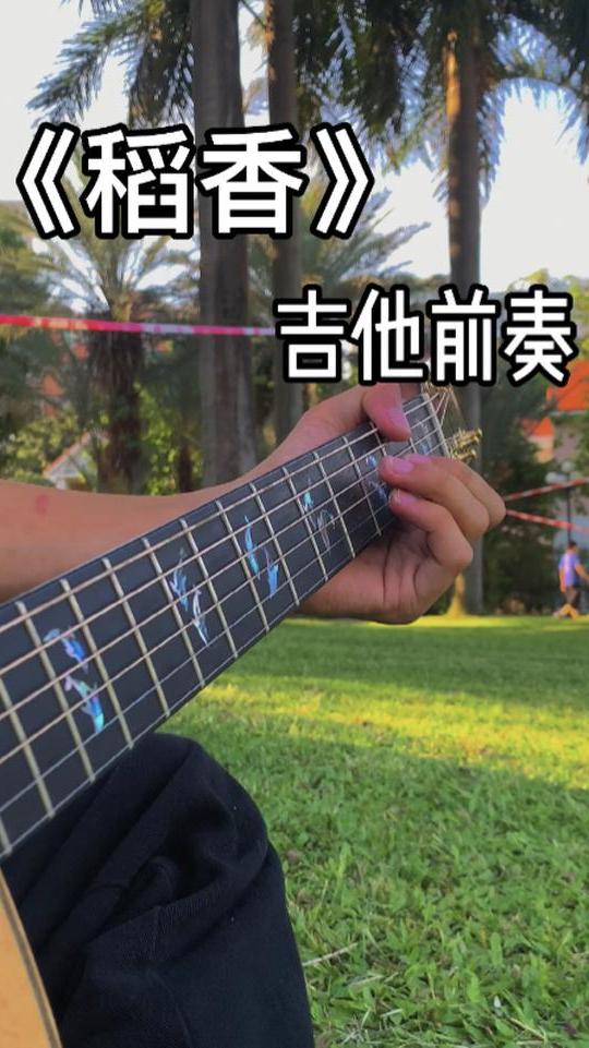 吉他弹奏《稻香》禾下乘凉梦-度小视