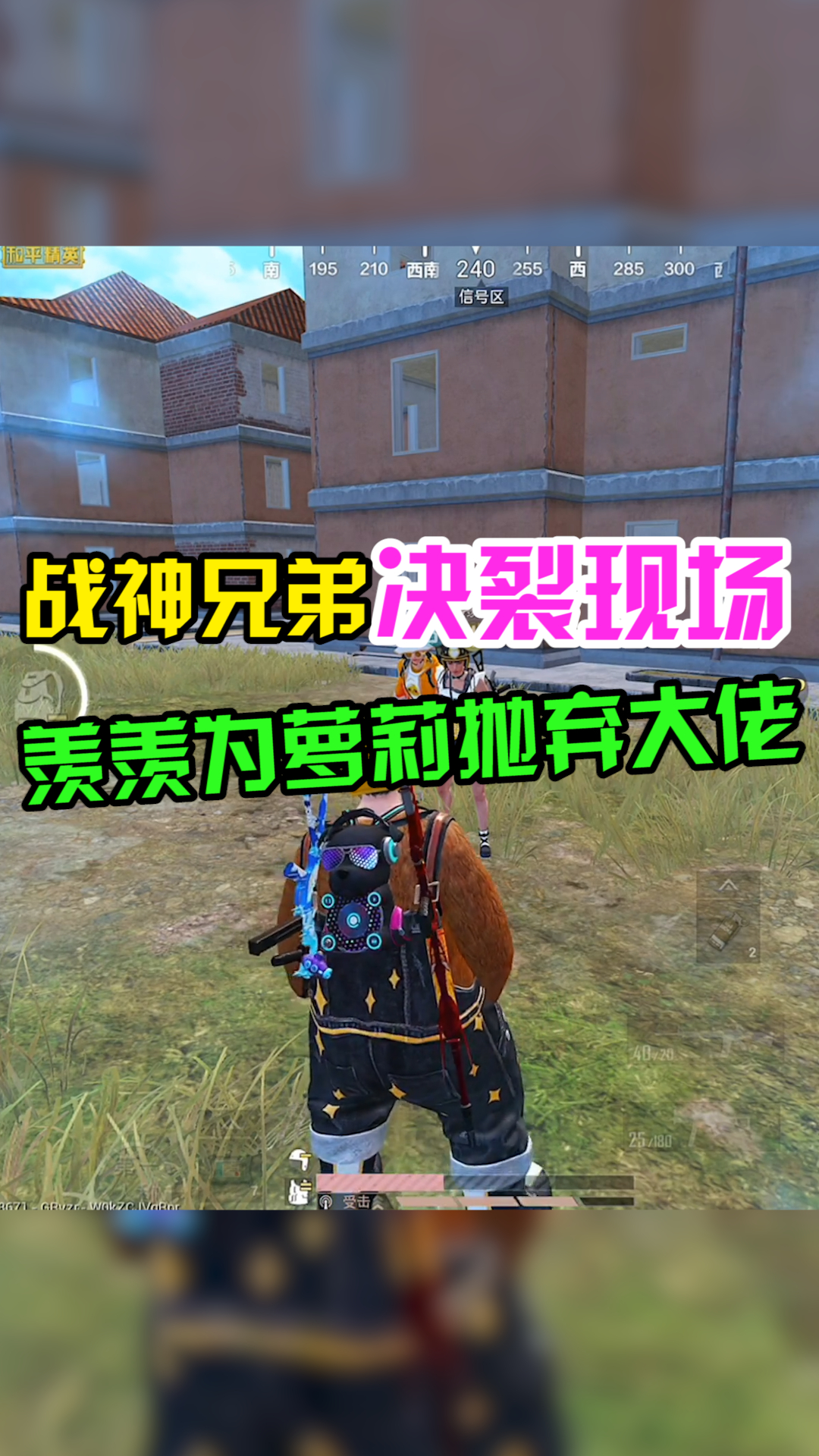 我跟大佬的友情也是你能随便左右的?