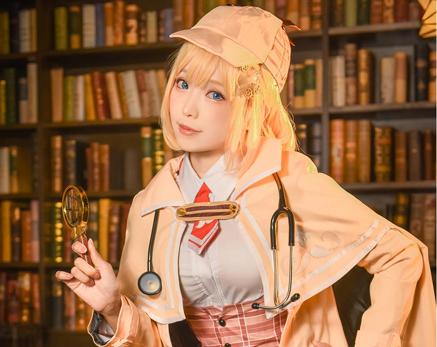 ElyEE子小姐姐的《阿米莉亚·华生》:甜美侦探X时间旅行者的绝妙角色扮演!插图2 ElyEE子小姐姐的《阿米莉亚·华生》:甜美侦探X时间旅行者的绝妙角色扮演!插图2