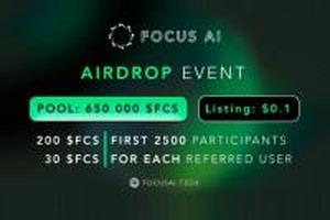 国外空投项目【 FOCUSAI-FCS】空投领取教程
