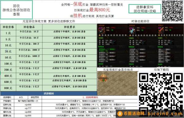 雄霸2 怒斩屠龙 全网唯一卦机 日保底打金传奇 日保底！！