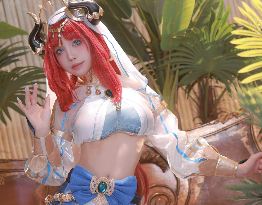 水淼aqua《原神妮露》，最可爱的妮露-ACGAI艺图