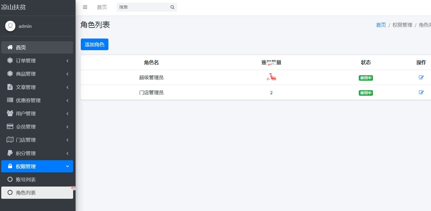 PHP网站后台角色管理系统源码，助力网站管理与权限控制-666资源网