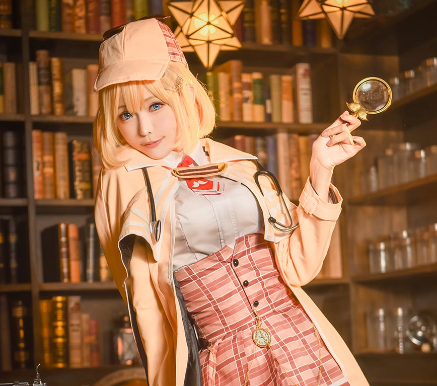 ElyEE子小姐姐的《阿米莉亚·华生》:甜美侦探X时间旅行者的绝妙角色扮演!插图3 ElyEE子小姐姐的《阿米莉亚·华生》:甜美侦探X时间旅行者的绝妙角色扮演!插图3