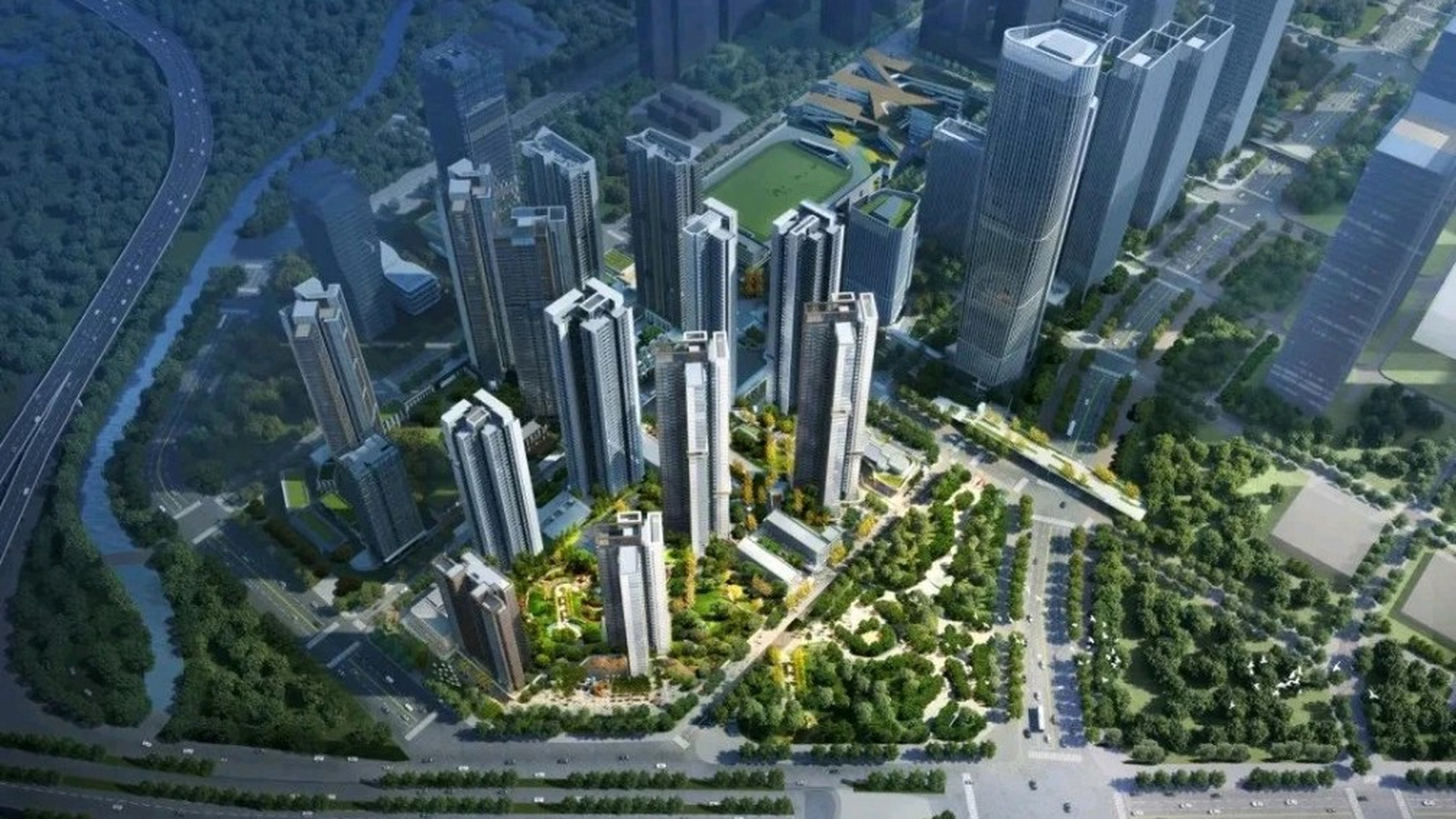 深业云海湾位于前海桂湾片区