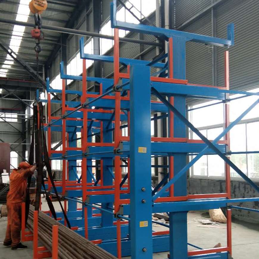 库房整洁高效运转的基本措施,伸缩式悬臂货架