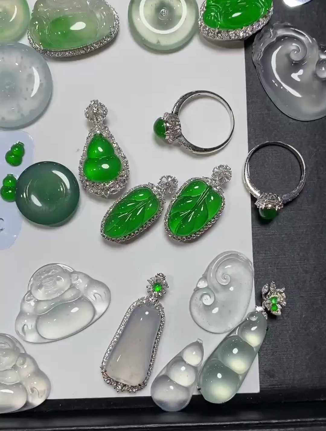 各种高货翡翠,喜欢的可以跟我说哦