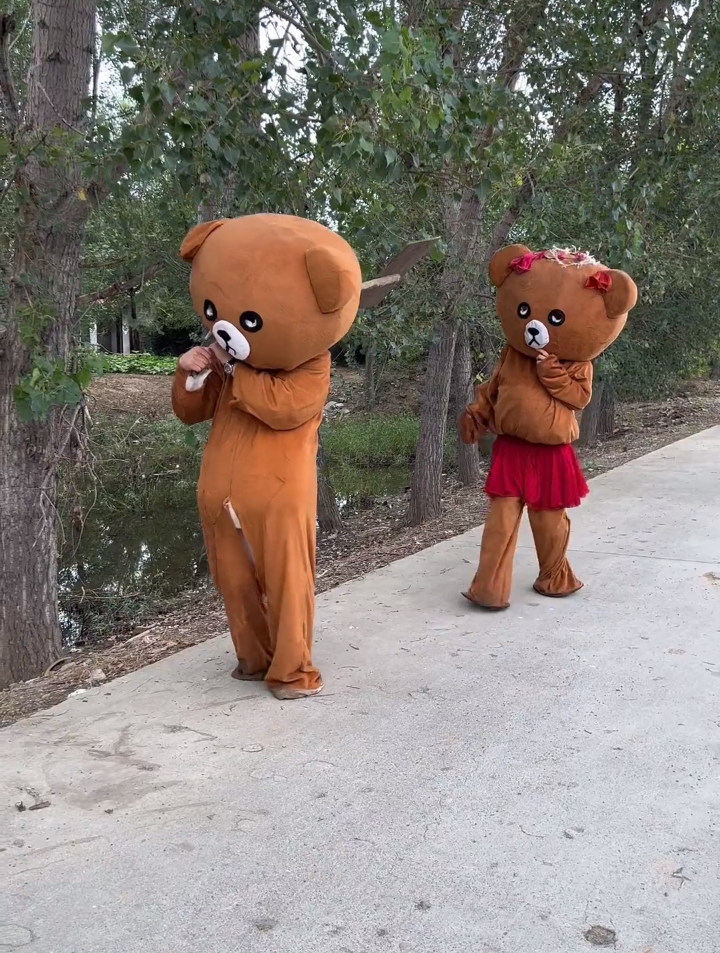 你们评评理,我是故意的嘛,户外搞笑,网红熊搞笑