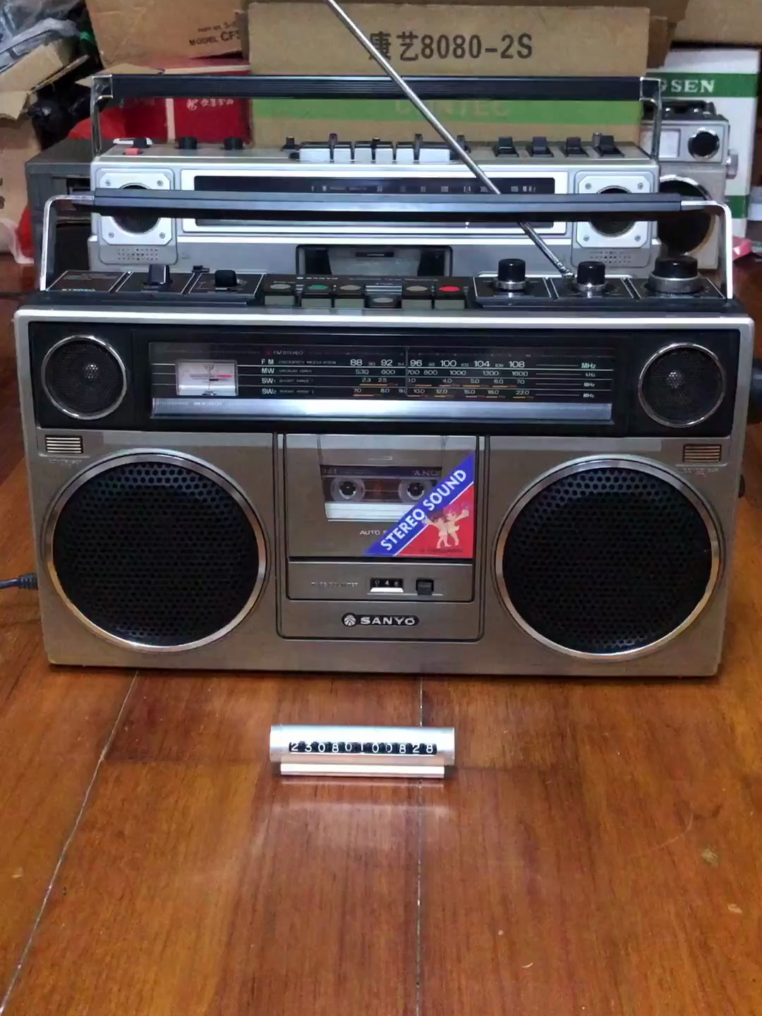 声音很好的三洋m9930k收录机纯进口