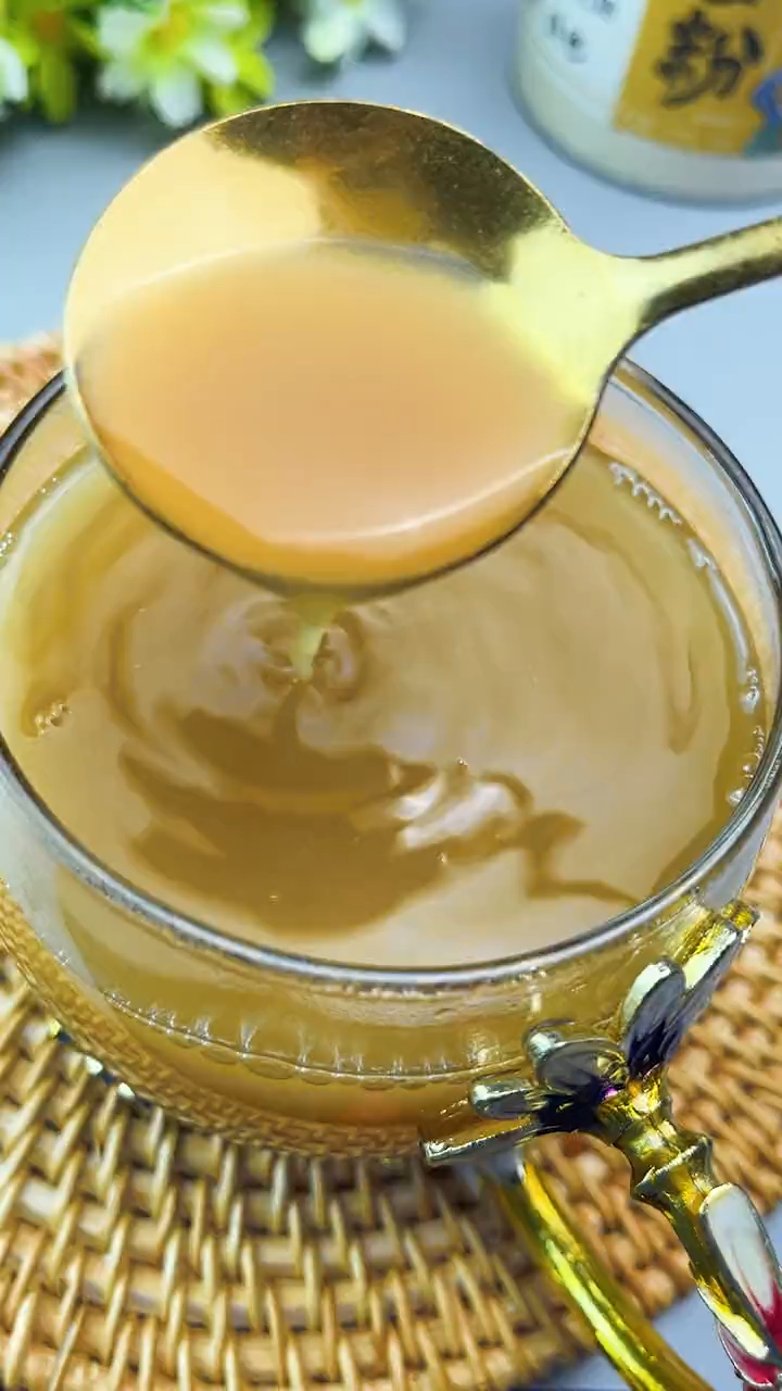 小黄姜粉跟着娘娘学起来啦每天喝一杯姜粉喝出好气色