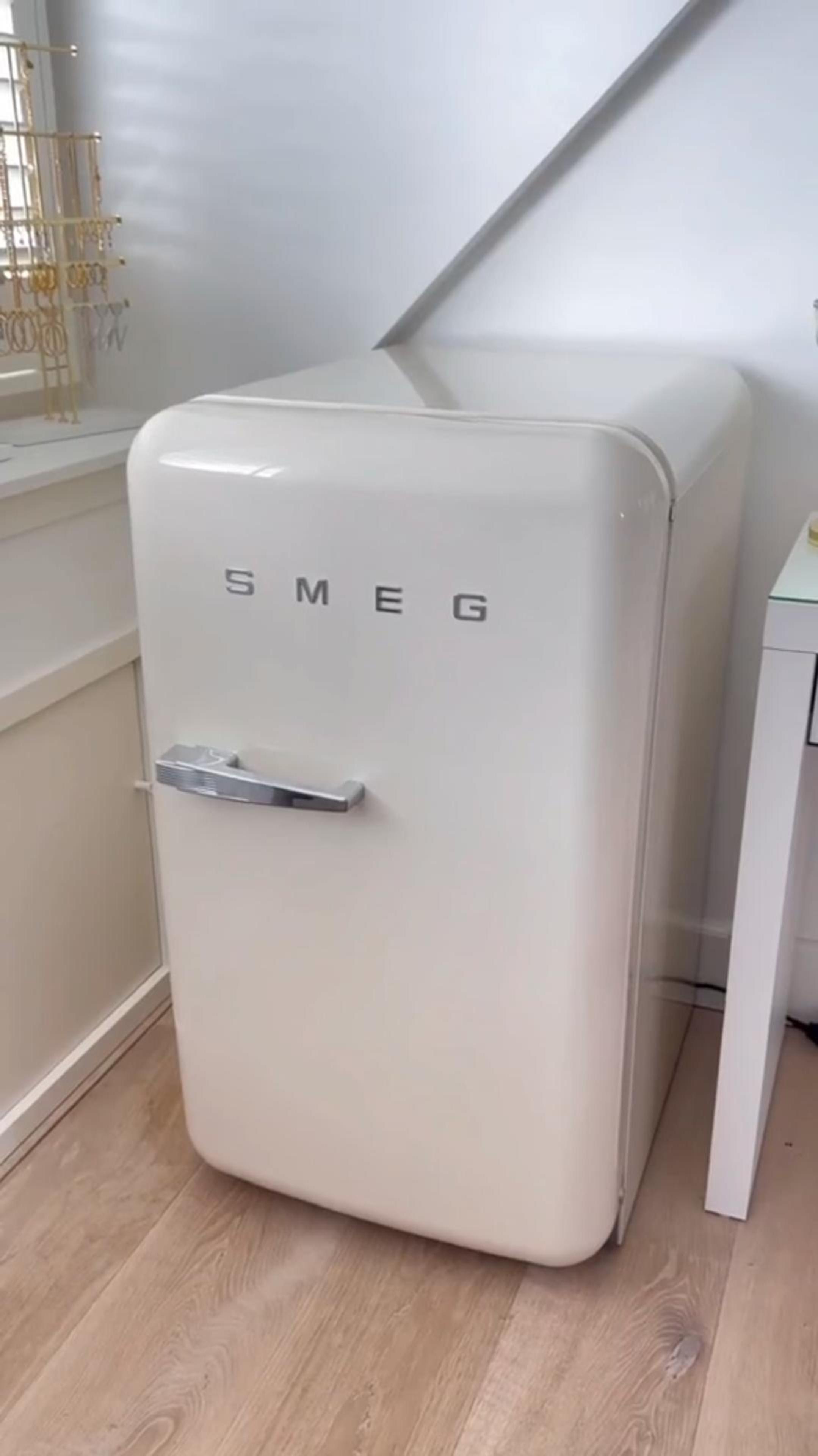 斯麦格复古迷你家用小冰箱