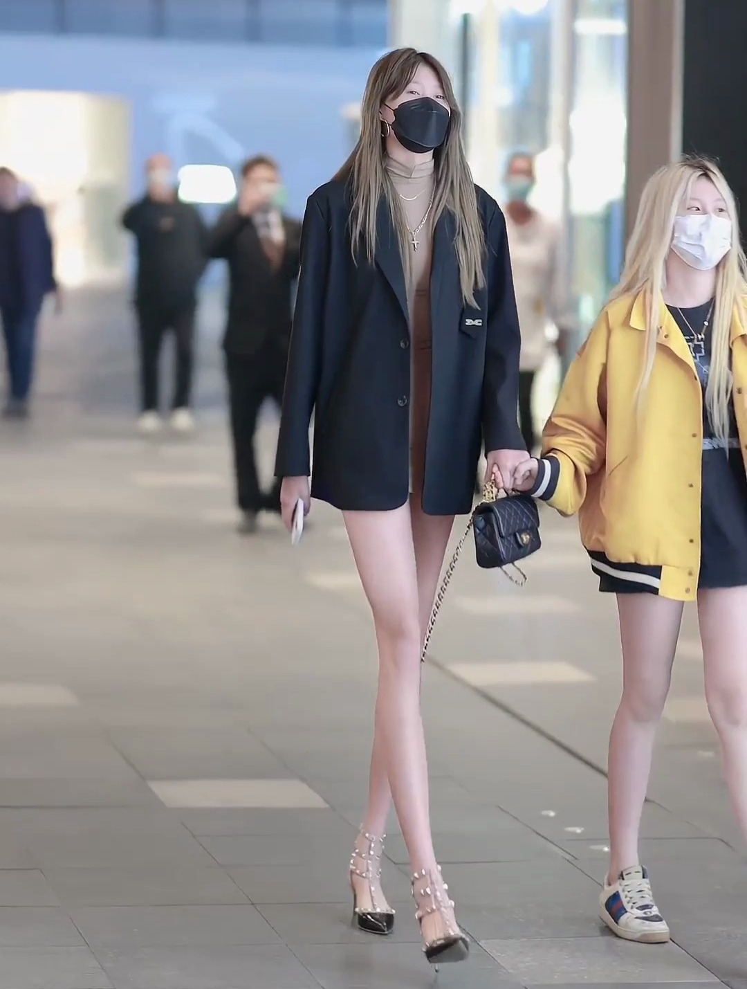 这种1米8大长腿的小姐姐最后都找了什么样的男朋友?