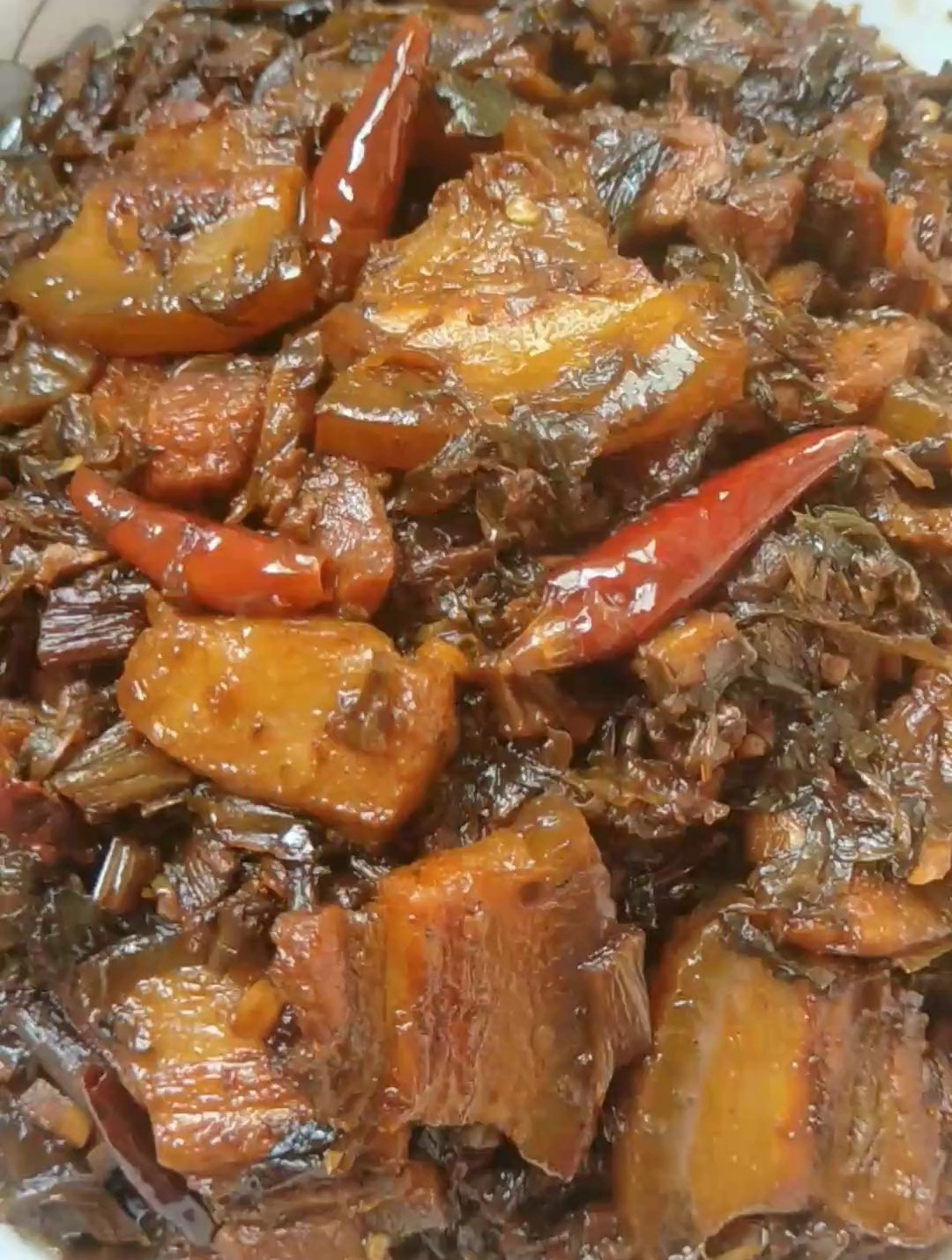 梅干菜烧肉,肉香软烂,肥而不腻 梅干菜烧肉 下饭菜家常菜