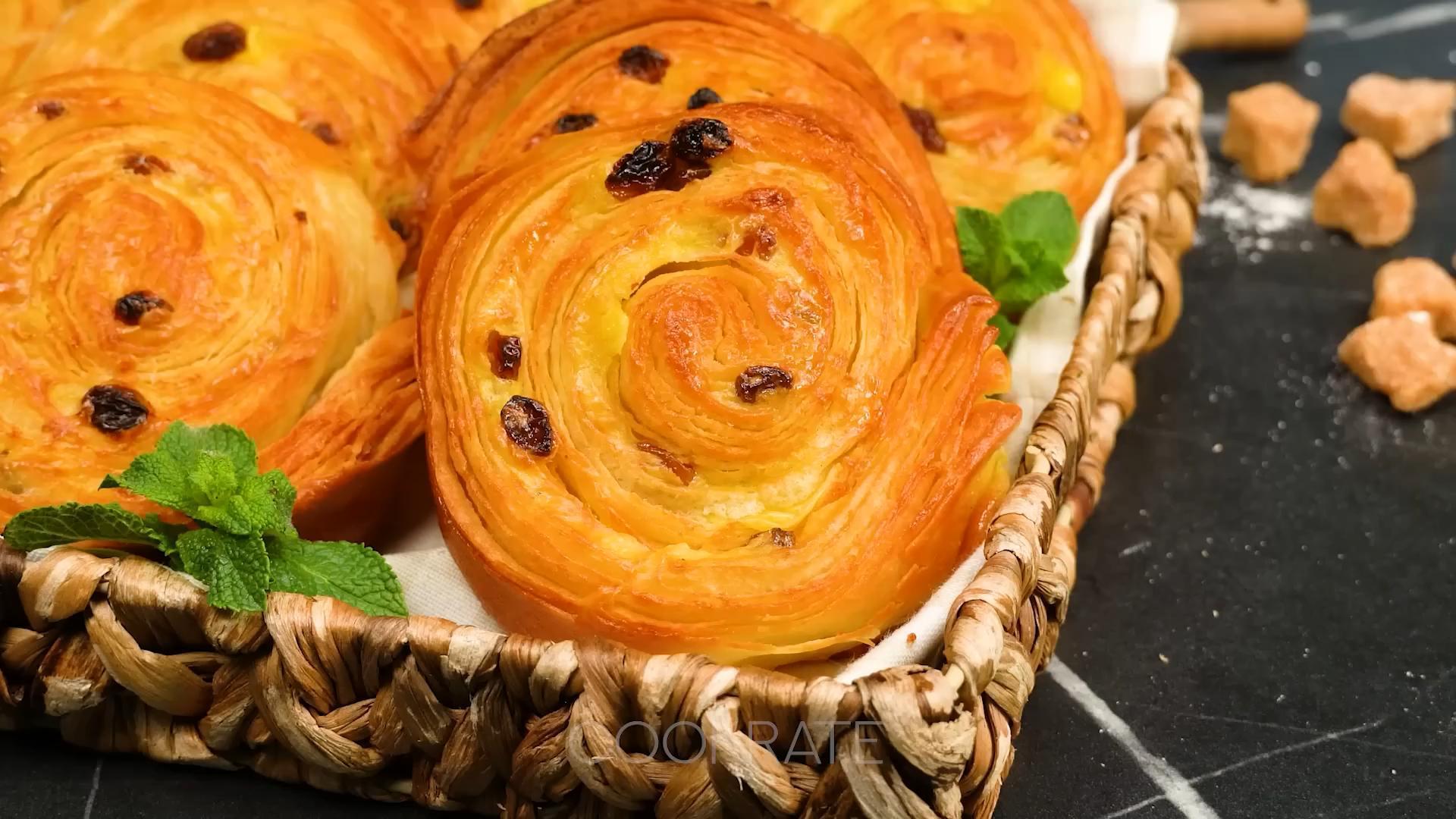 巧克力酱酥饼,简单创新做法,外酥里软香酥掉渣,意想不到的好吃