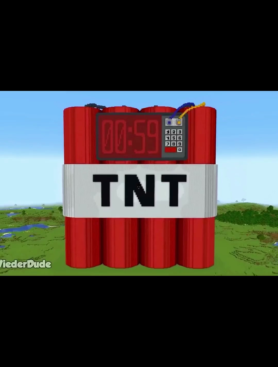 我的世界tnt建造大赛!第二个还原度太高了吧!3-度小视