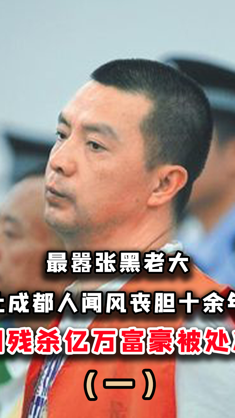 成都黑老大雷晓伟残杀警察绑架亿万富豪结局大快人心