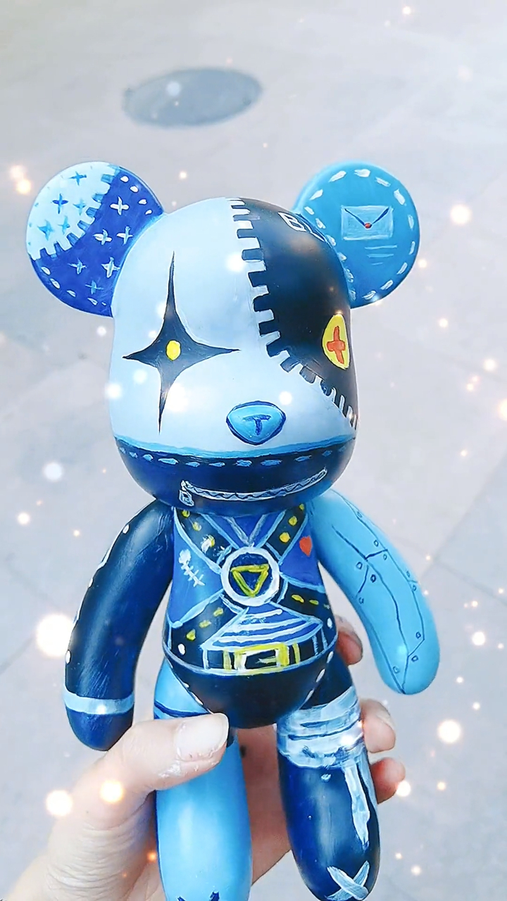 僵尸机械暴力熊和童话史迪奇一起来给自己涂个独一无二的吧