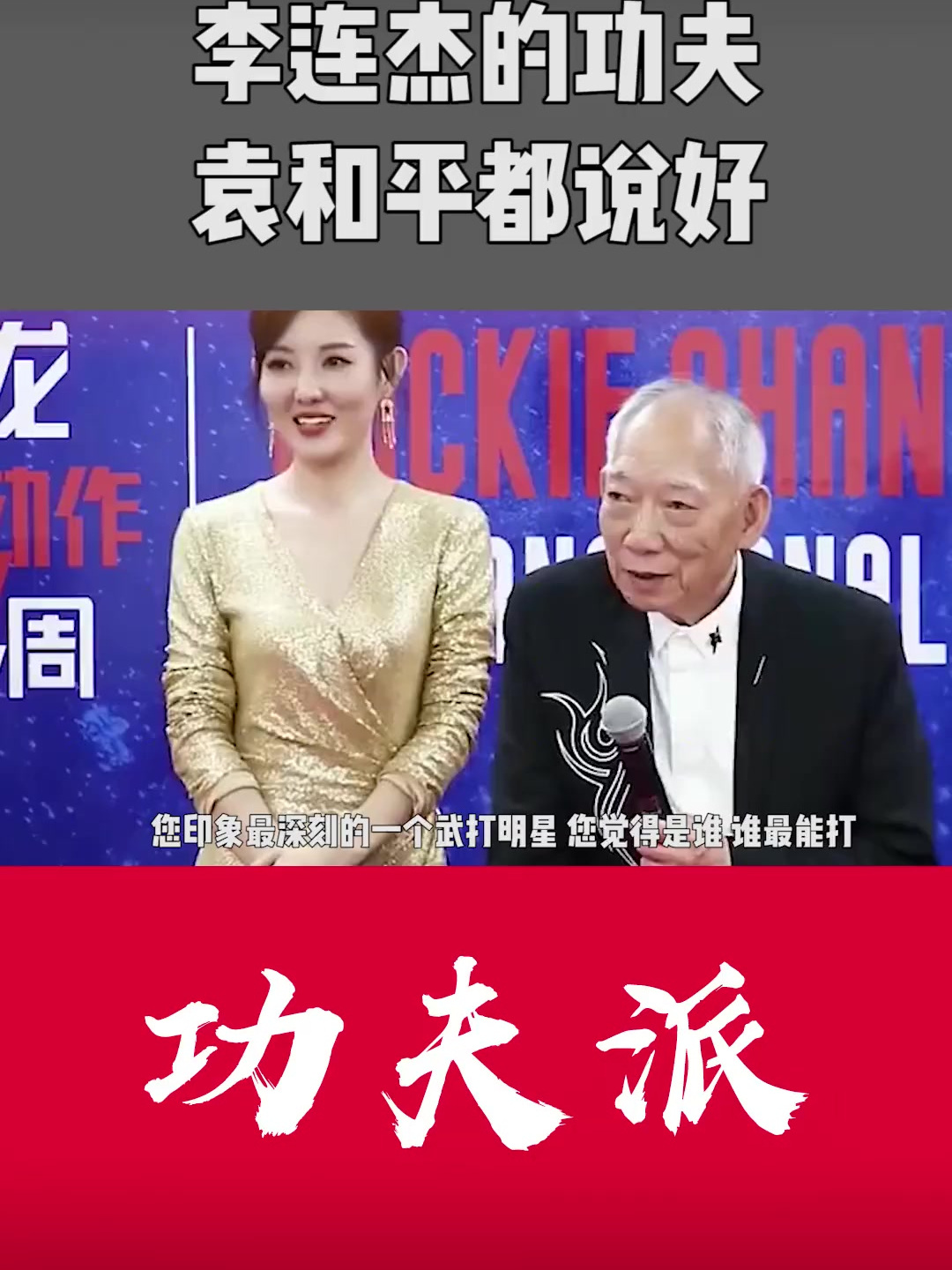 李连杰的功夫,袁和平都说好 李连杰 袁和平