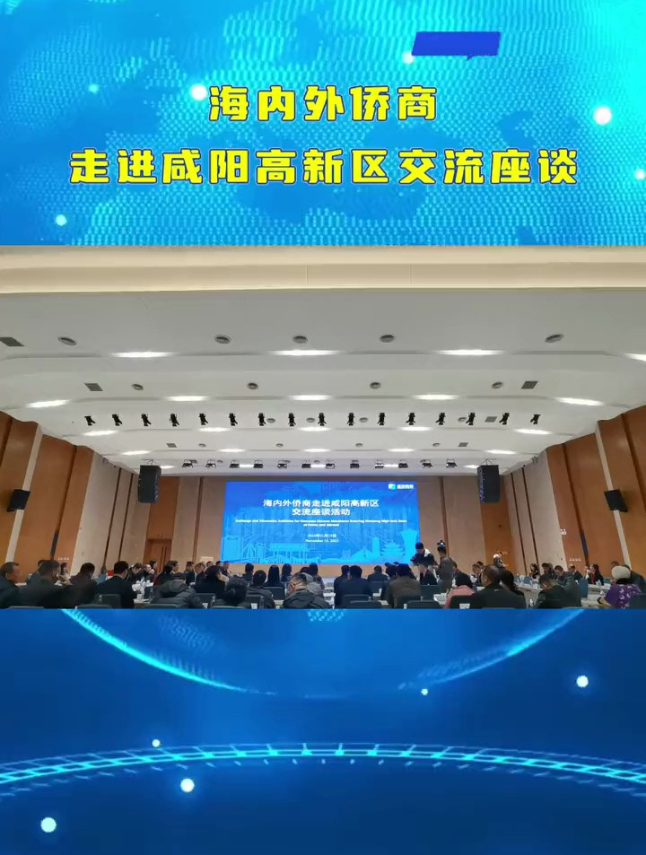 宋凌杰:走进咸阳高新区交流座谈