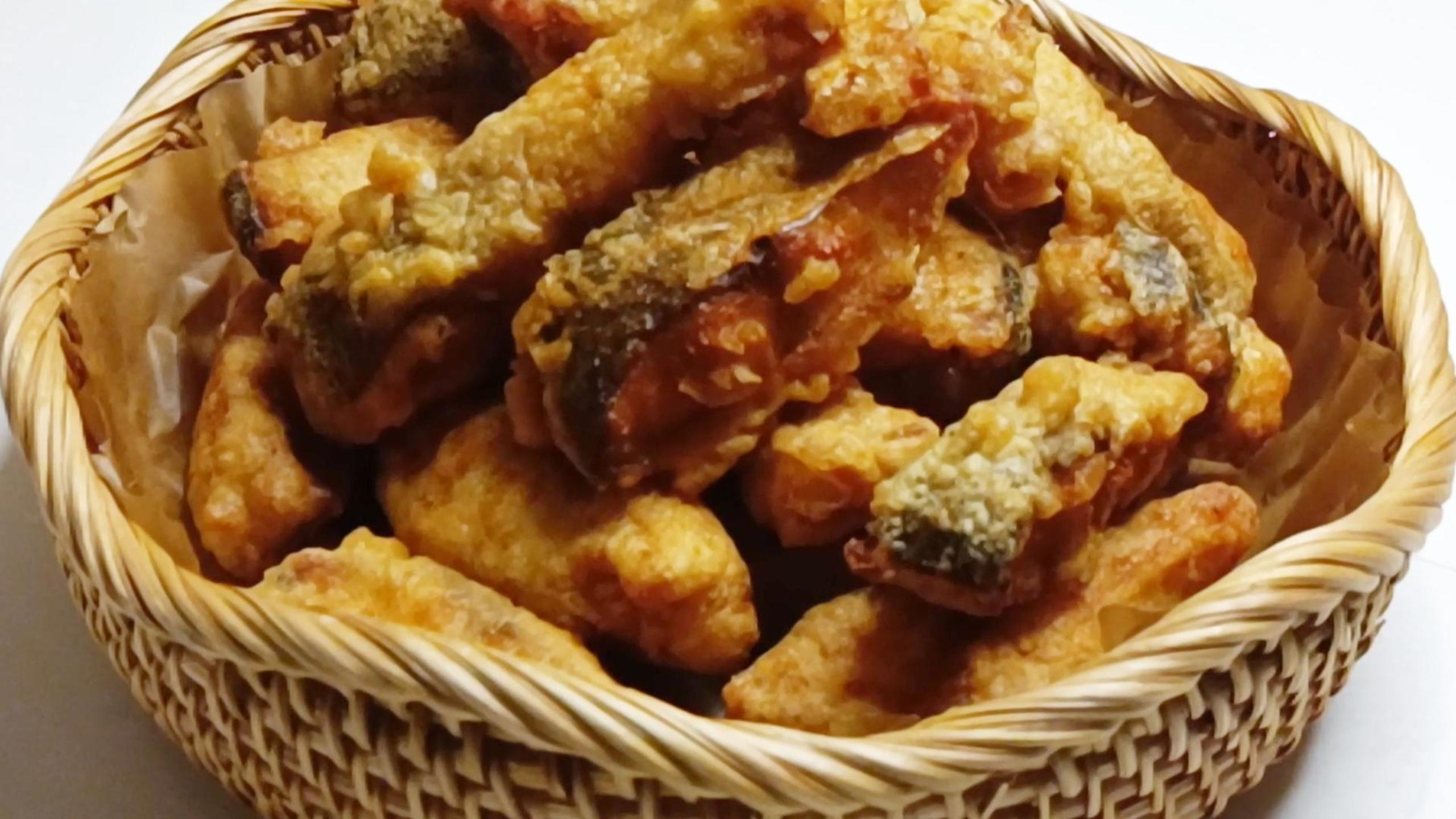 年夜饭之干炸鱼,寓意年年有余,鱼肉不腥有技巧,鱼肉鲜嫩不腥