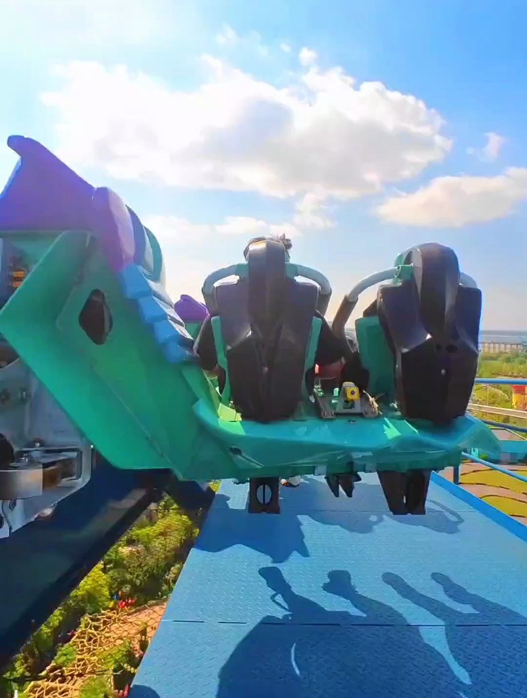 南京欢乐谷掠食者过山车第一视角