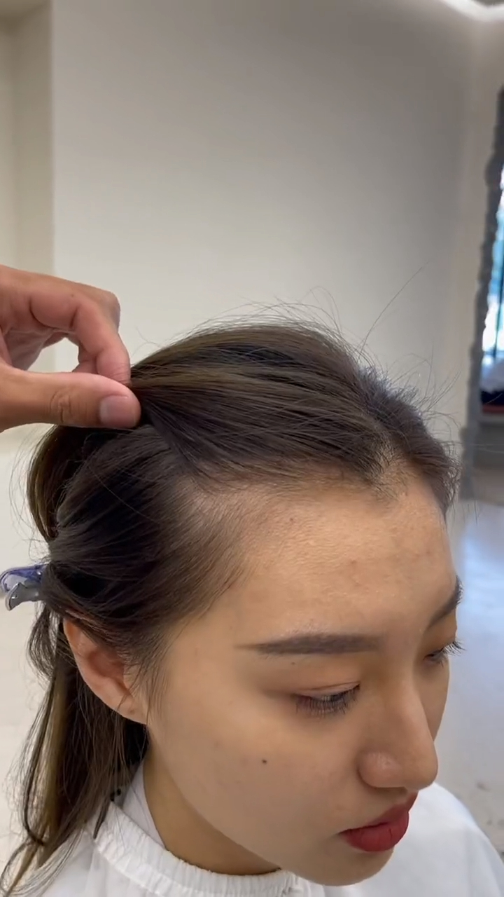 发际线比较靠后的女生值得看完