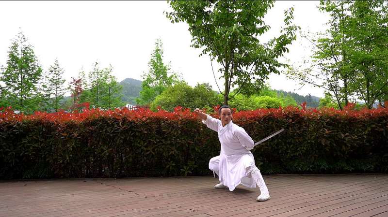 八卦剑基础教学,剑锋一动惊鬼神,号称龙形游天下,中国传统剑法,体育,武术,好看视频