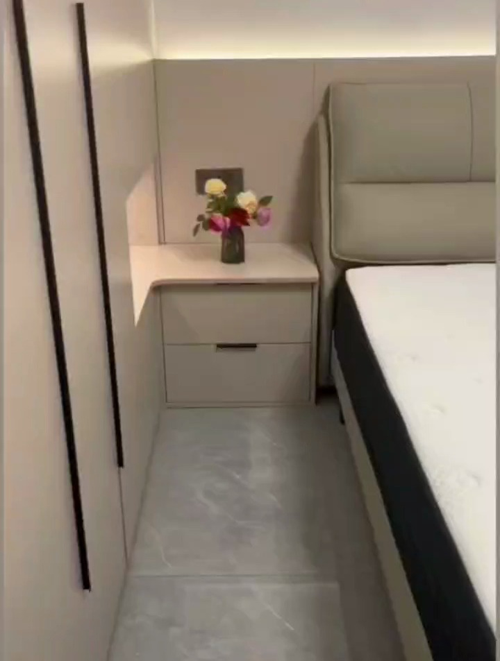 上海全屋定制丨超实用的转角床头柜