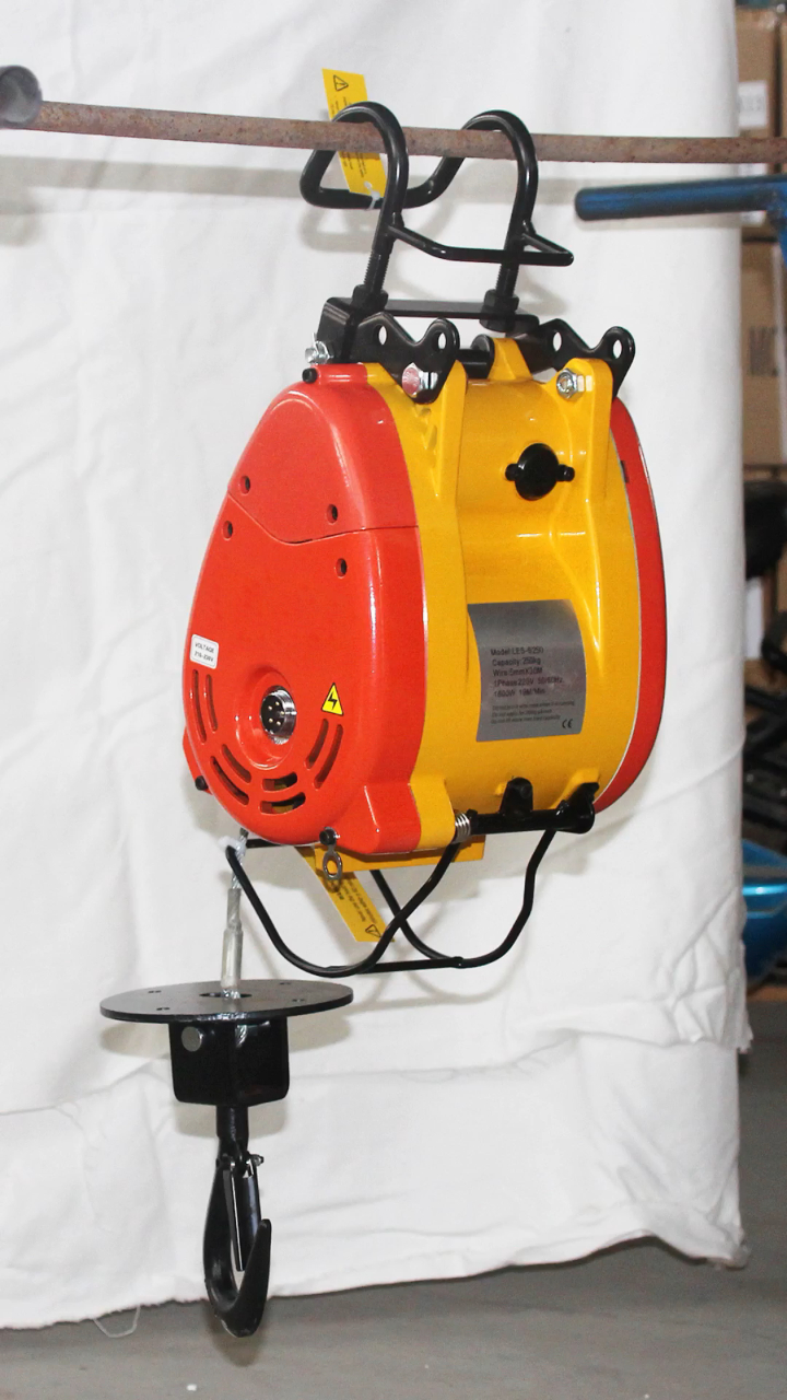 便携式电动葫芦,提升30米-60米,适合竖吊牵引作业-度小视