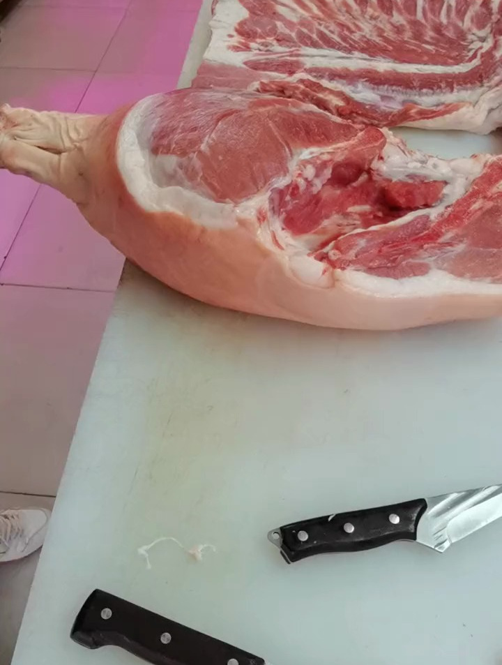 简单的分割个猪后腿 猪肉分割技巧