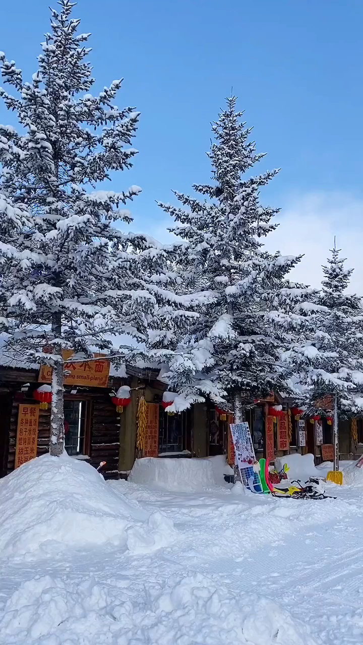 中国雪景图片最美图片