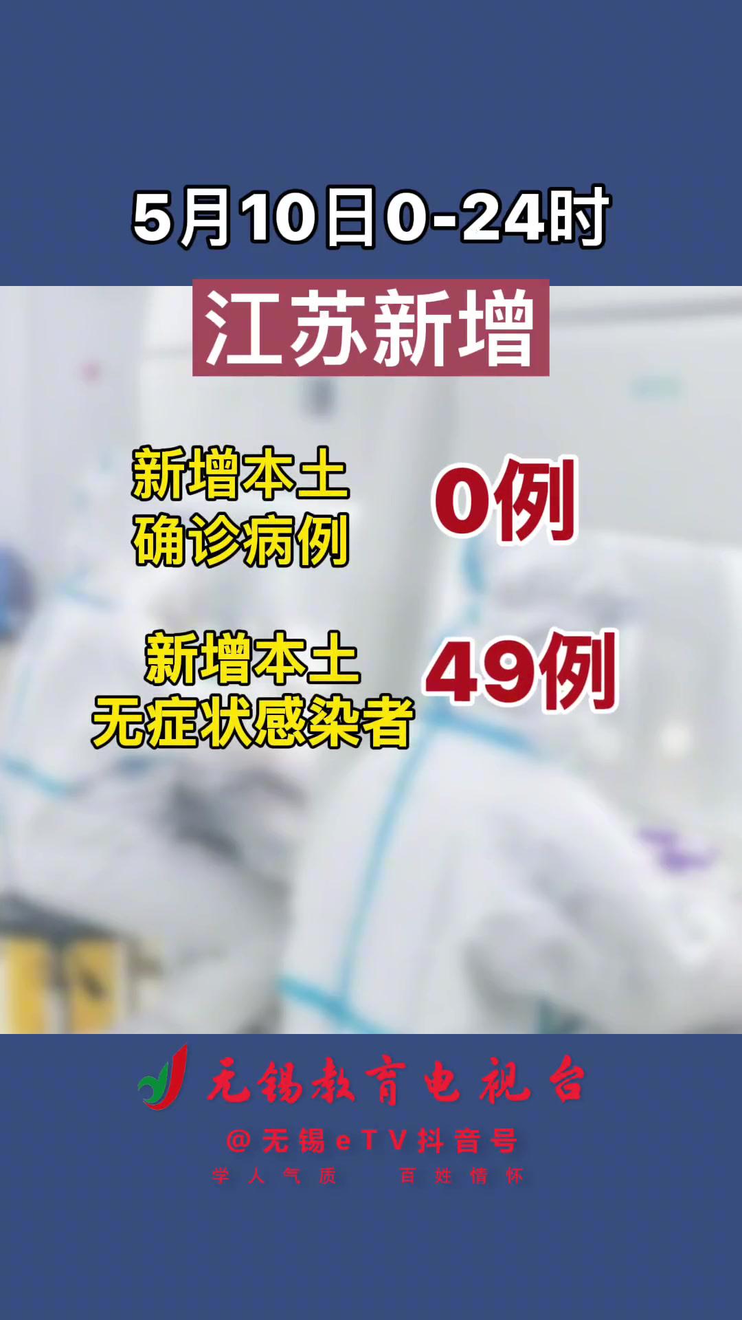 疫情防控 江苏新增 无症状感染者-度小视