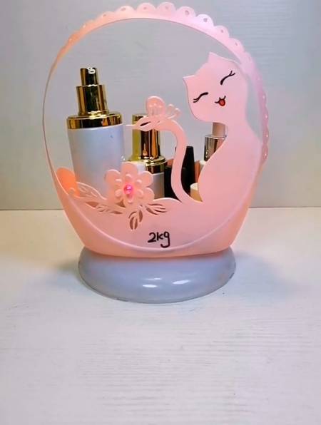 洗衣液瓶变废为宝做个可爱猫咪收纳盒-度小视