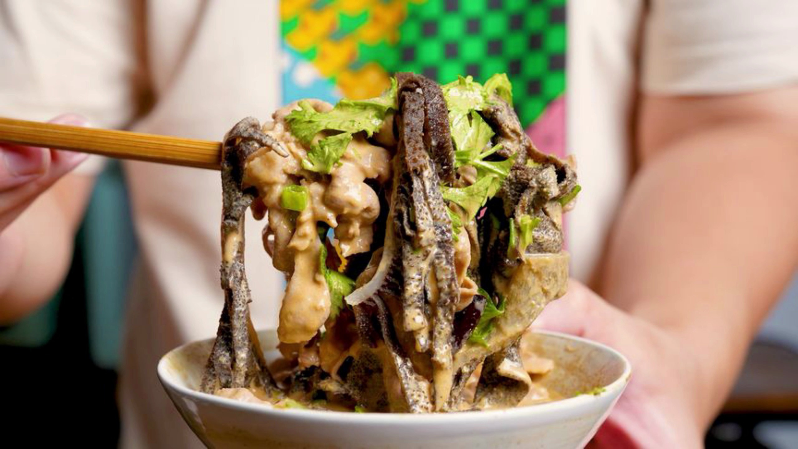 一口香到爆炸!老北京爆肚涮羊肉全靠这碗麻汁,想学就进来看吧