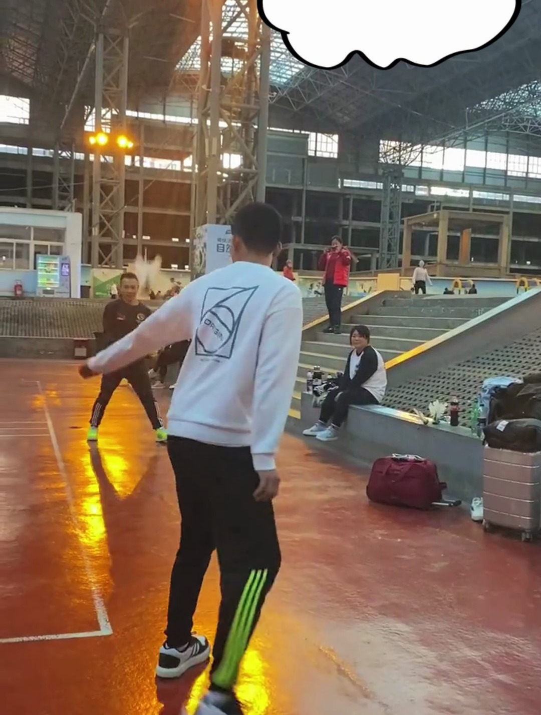 侧踢后提多加练习