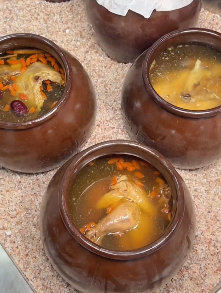 鸡汤都喝过,瓦罐煨制6h 的鸡汤喝过没有-度小视