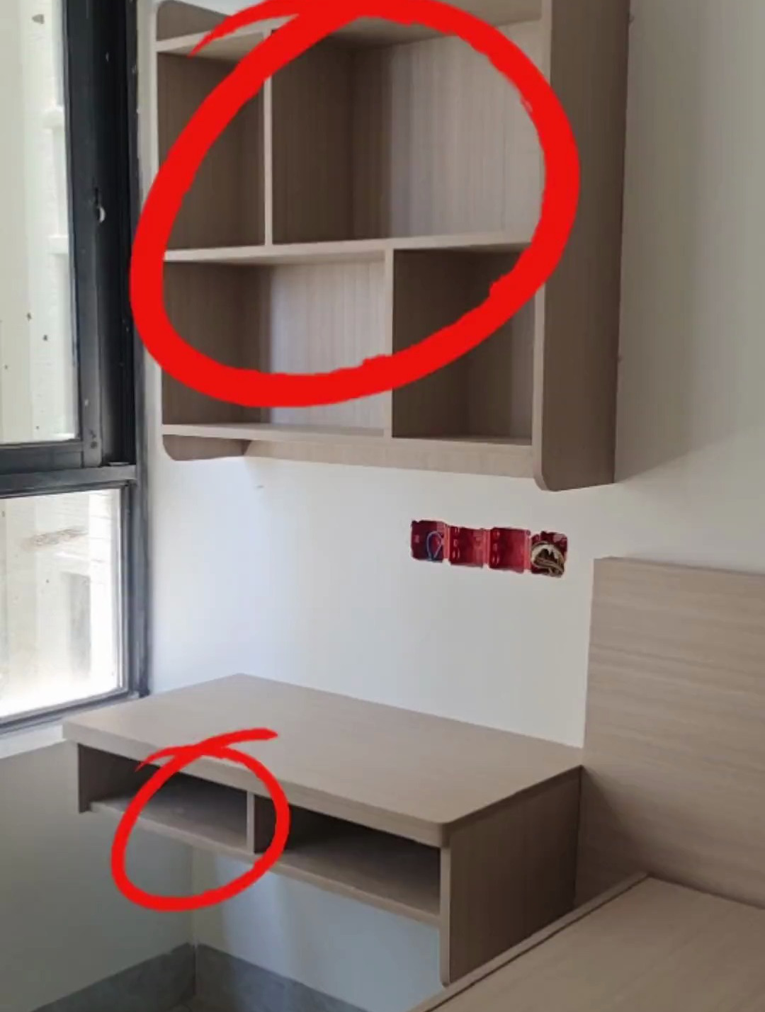 只有这么一点板材了,最后做了书架我做对了吗木工现场打柜子