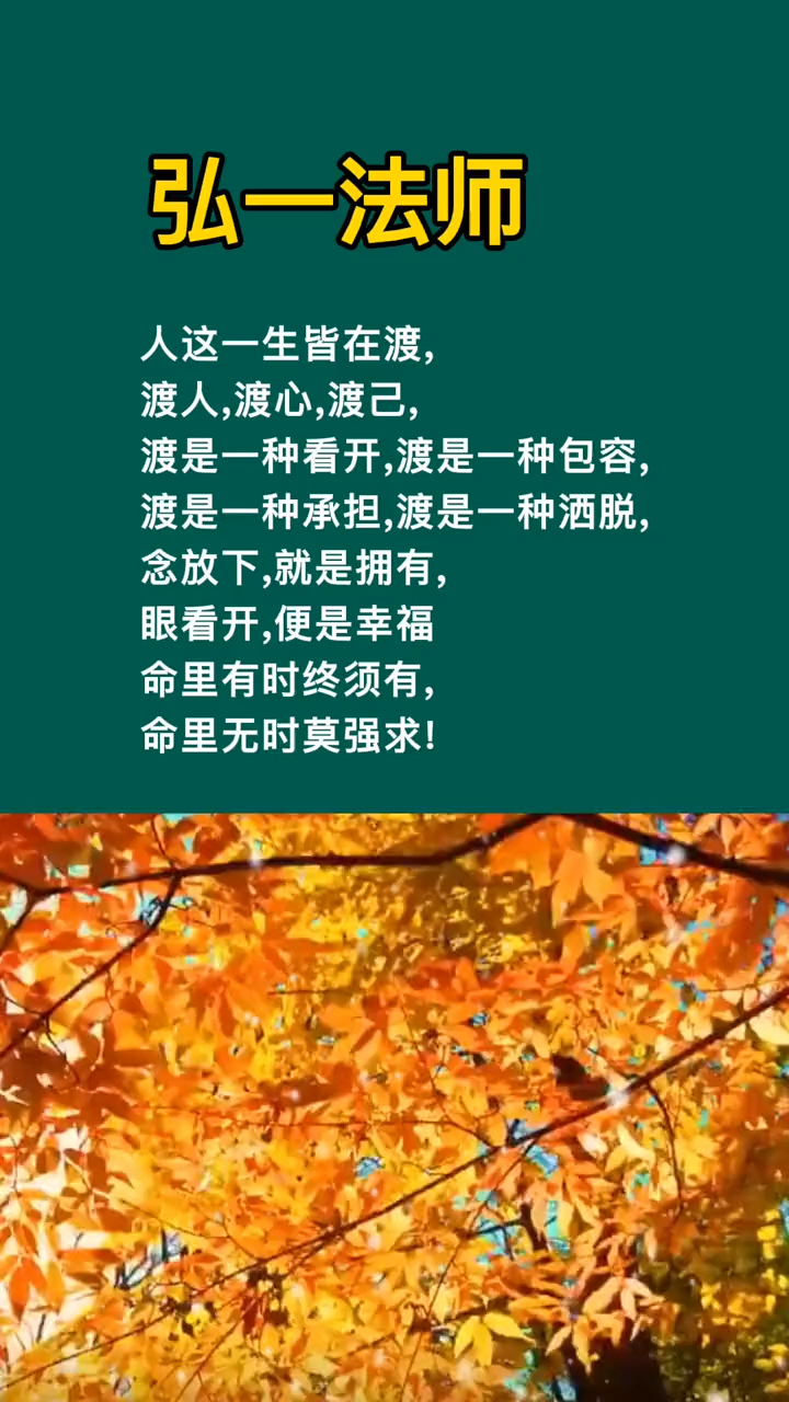 人這一生皆在渡渡人渡心渡己