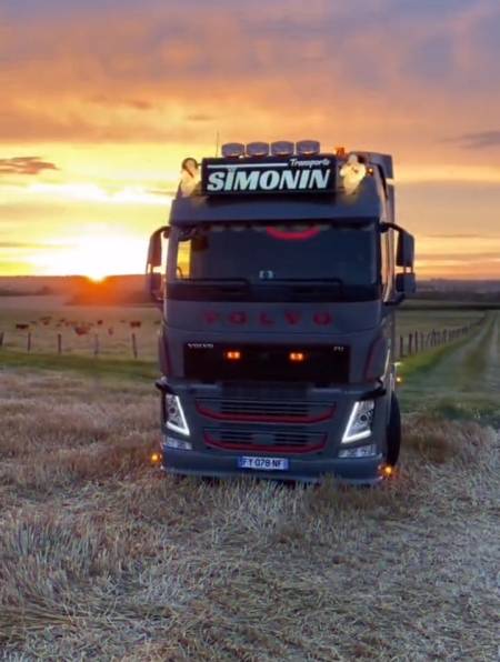 volvo沃尔沃fh540 沃尔沃卡车 北欧卡车 欧洲卡车模拟2-度小视