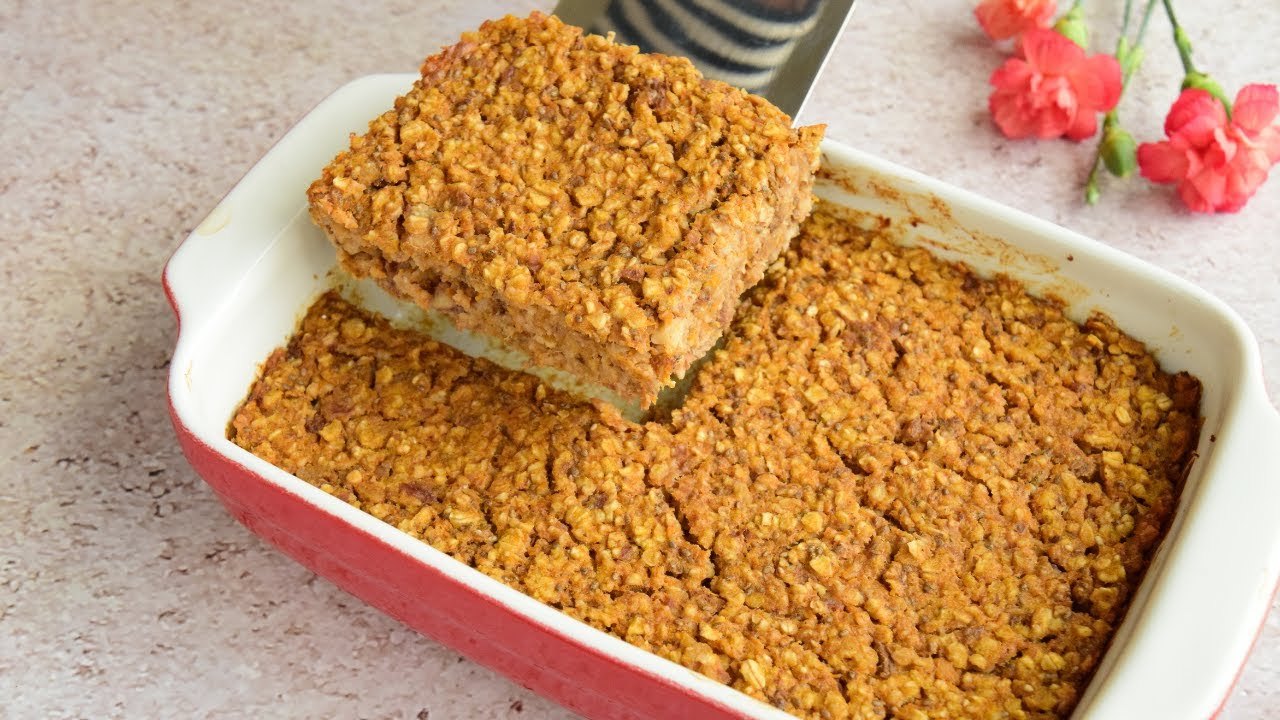 如果你有燕麦和南瓜,请试试这个燕麦南瓜派,真的不是一般的好吃