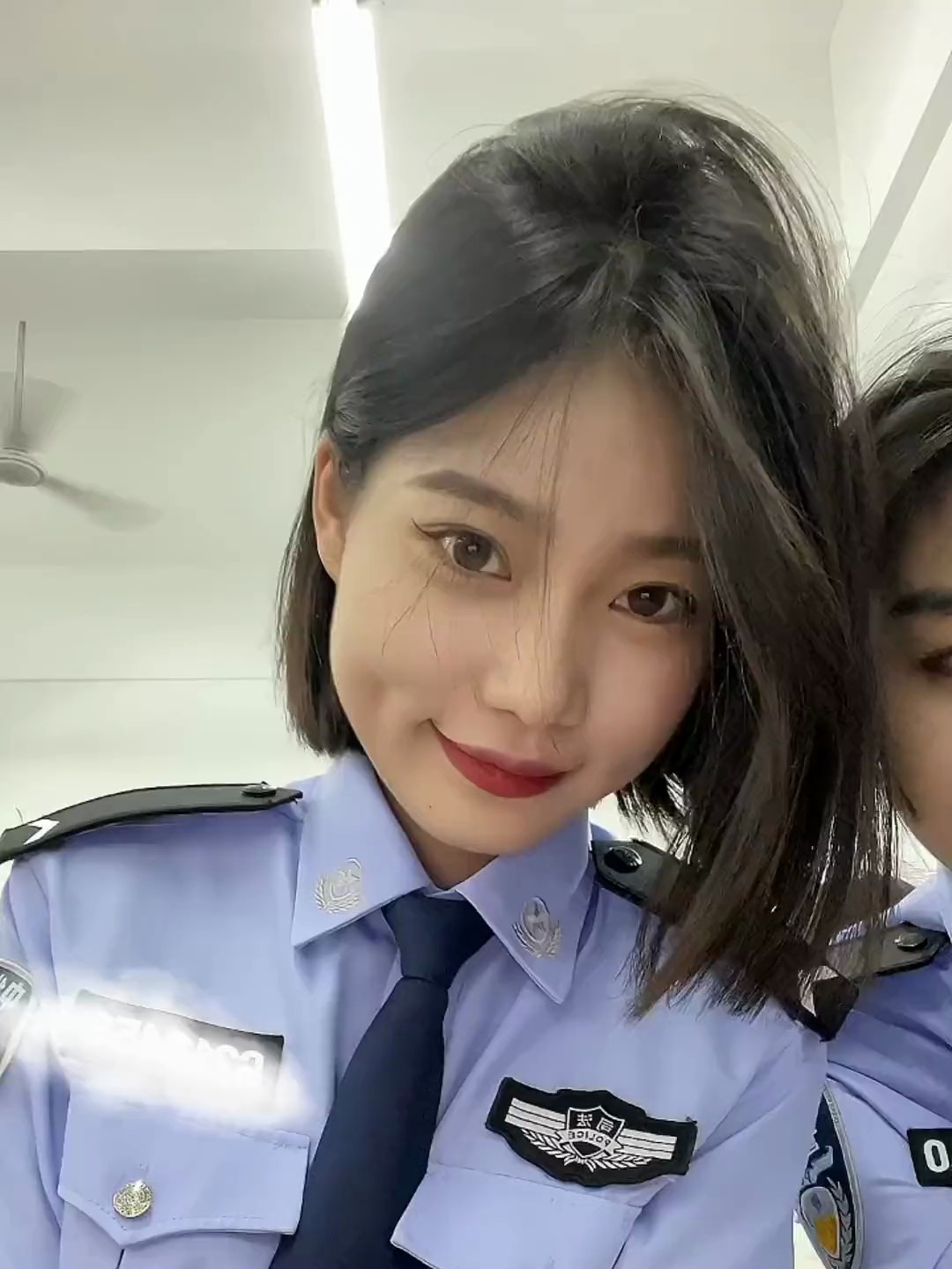 青春有很多样子我的青春有藏蓝 警校生 短发 学姐啦