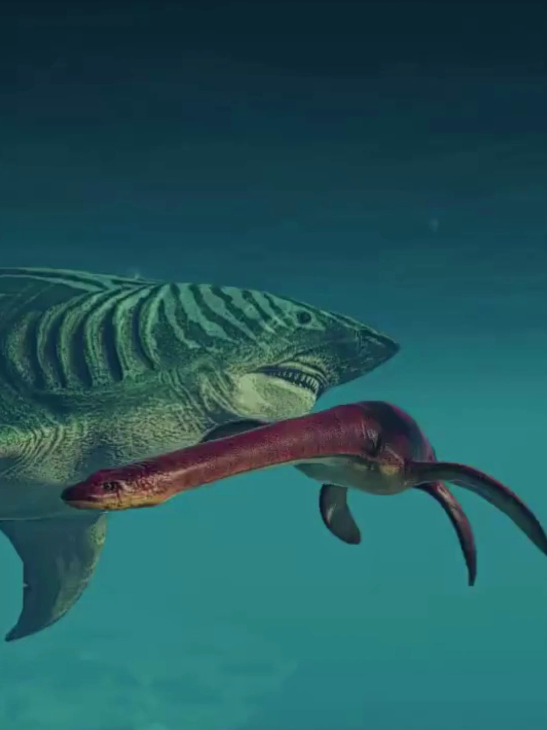 侏罗纪世界进化2:巨齿鲨vs蛇颈龙