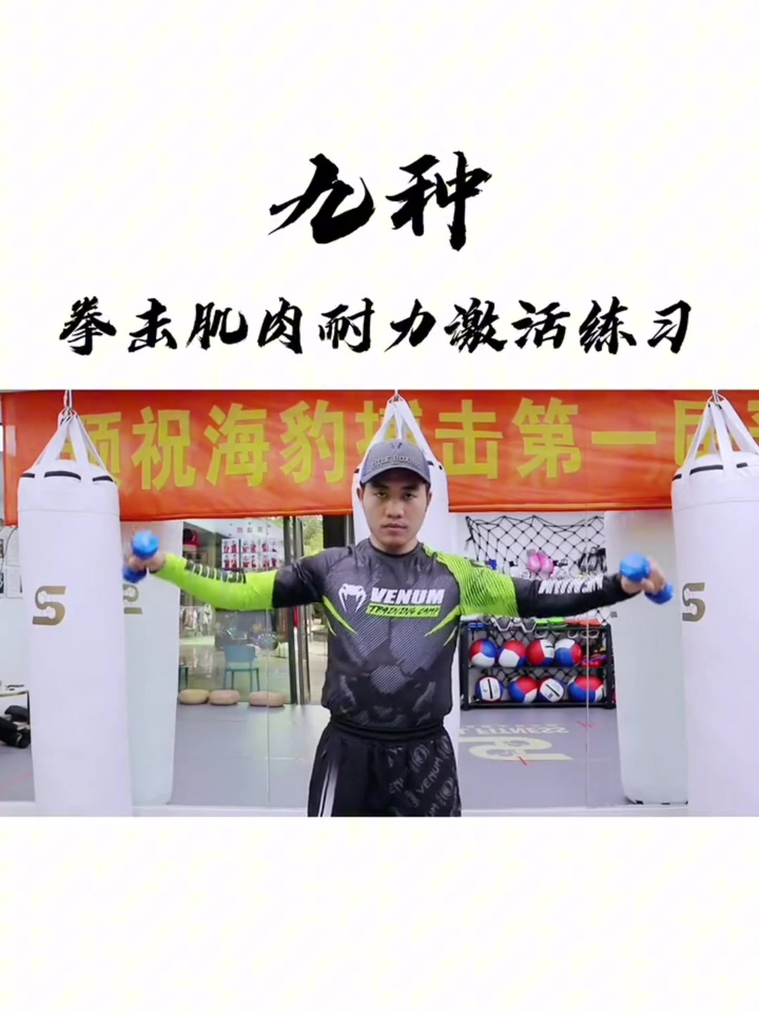 每天一分钟拳击,每天一套组合拳