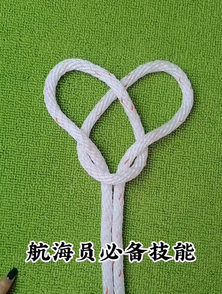 水手结!高空下降 应急逃生 拖拉重物悬挂吊物 绳结