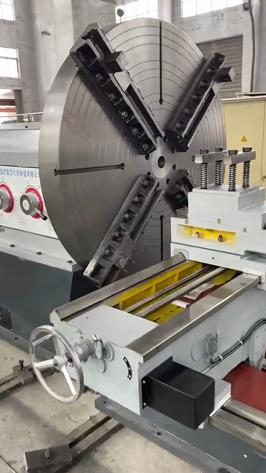 数控落地车床安装调试中