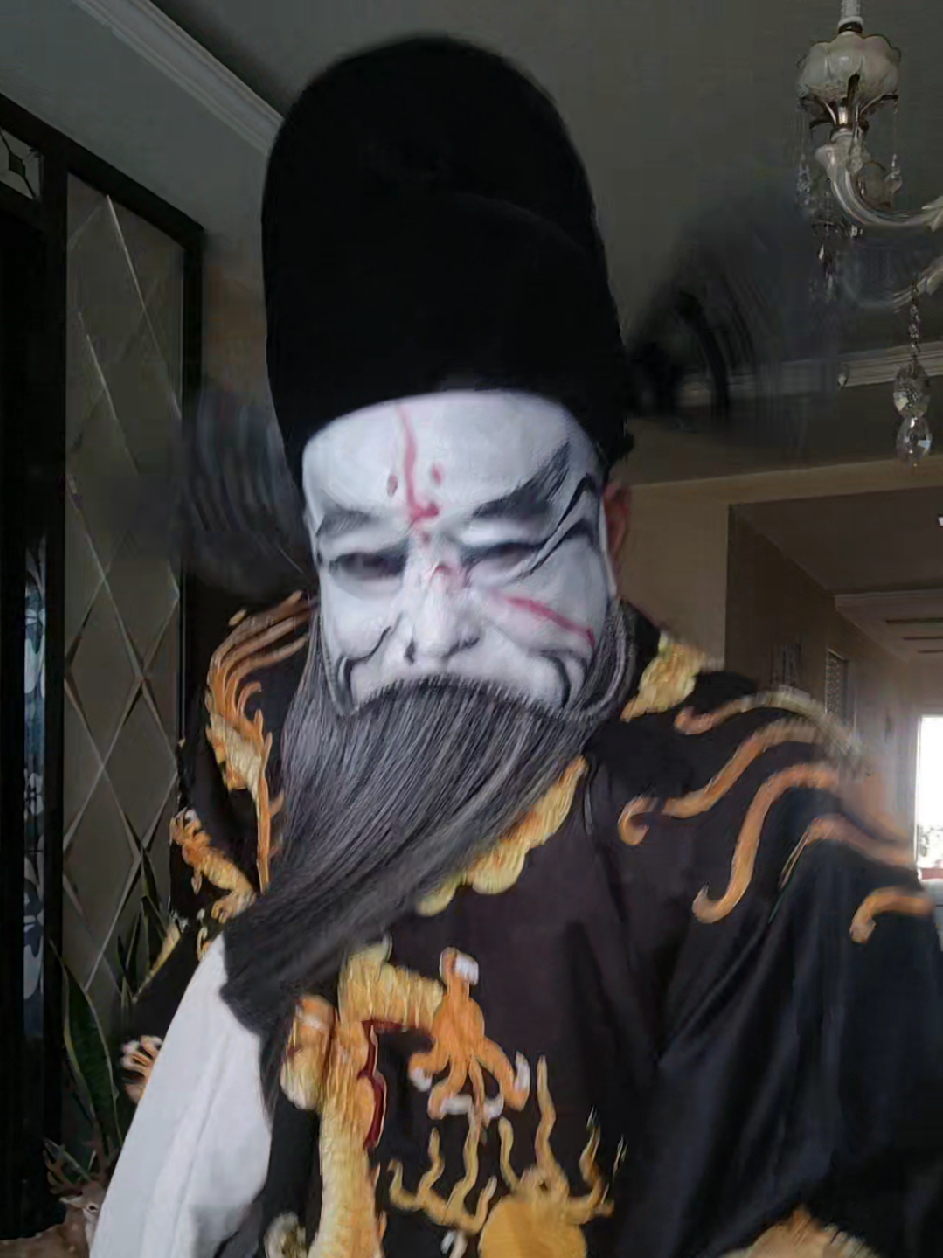 有些丑也有些坏,奸臣坏蛋又出来,戏曲,现场实拍