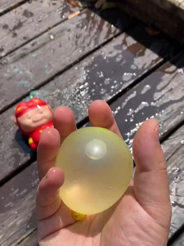 注水气球太好玩了